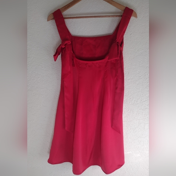 Urban Outfitters Satin Bow Dress - Picture 6 of 8